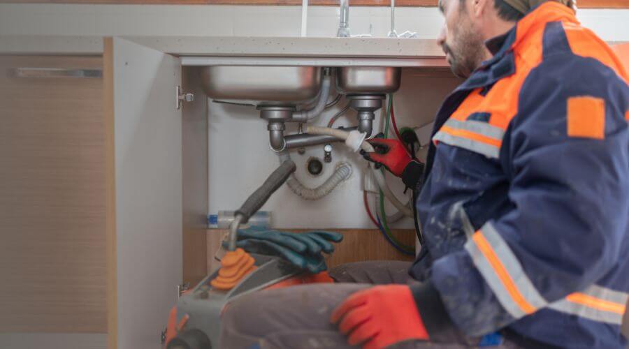 Professional slab leak plumber services in Albany, IN